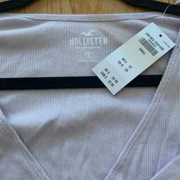 Tie-Hem Wrap-Front Top - Picture 3 of 5